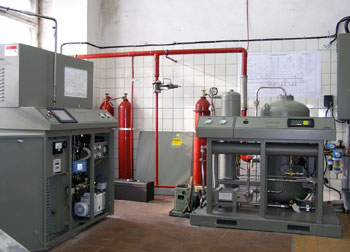 гелиевый ожижитель Linde L1410, произведенный немецкой компанией Linde Process Plants, Inc.